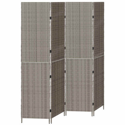 Divider per stanze Grigio 195 x 180 cm polyrattan | homemem39