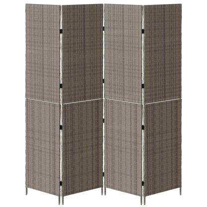 Divider per stanze Grigio 195 x 180 cm polyrattan
