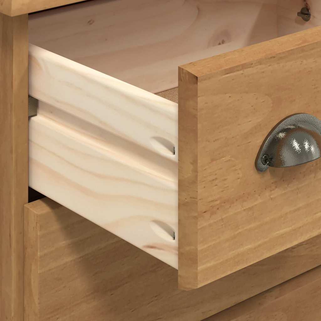Cassettiera ASKIM Marrone 45,8 x 40 x 79 cm Pino massello | homemem39