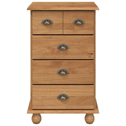 Cassettiera ASKIM Marrone 45,8 x 40 x 79 cm Pino massello | homemem39