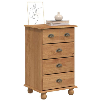 Cassettiera ASKIM Marrone 45,8 x 40 x 79 cm Pino massello | homemem39