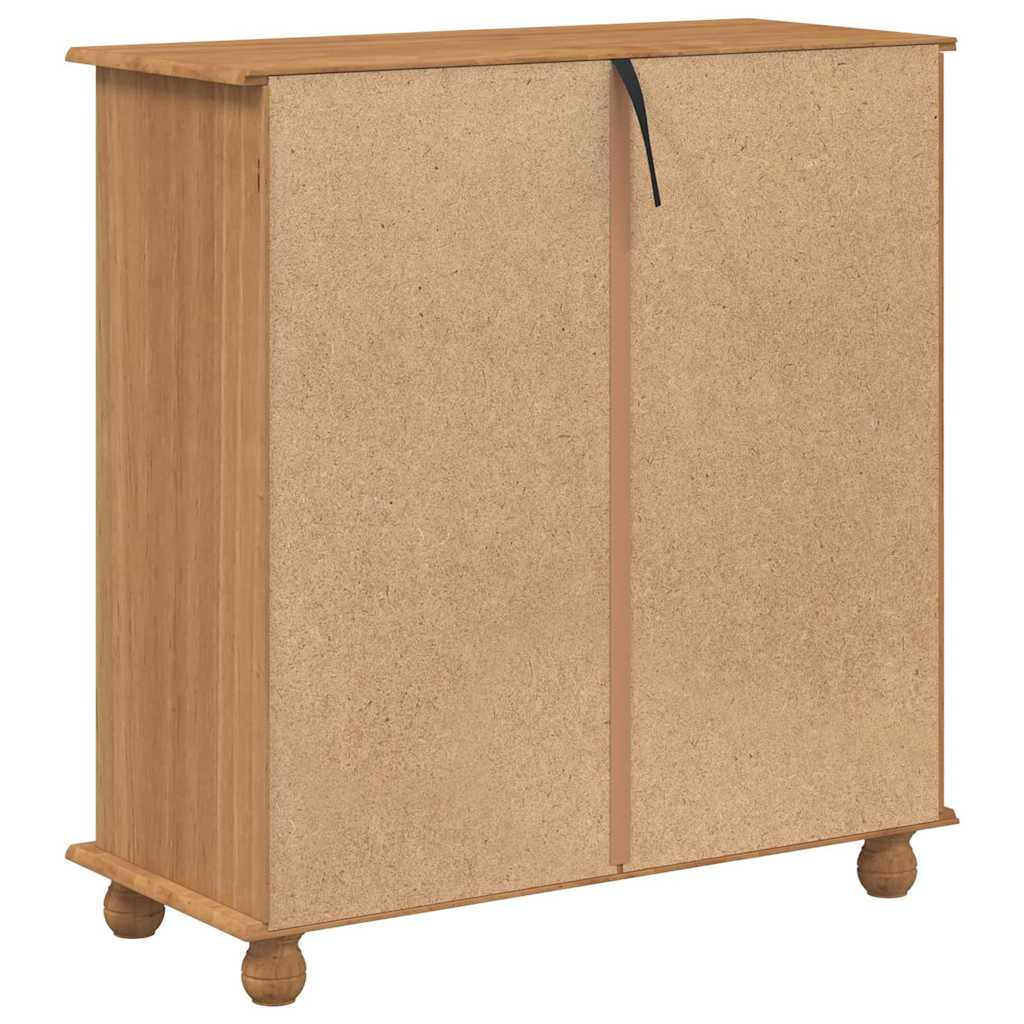Cassettiera ASKIM Marrone 91 x 40 x 95,5 cm Pino massello | homemem39