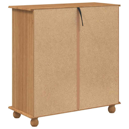 Cassettiera ASKIM Marrone 91 x 40 x 95,5 cm Pino massello | homemem39