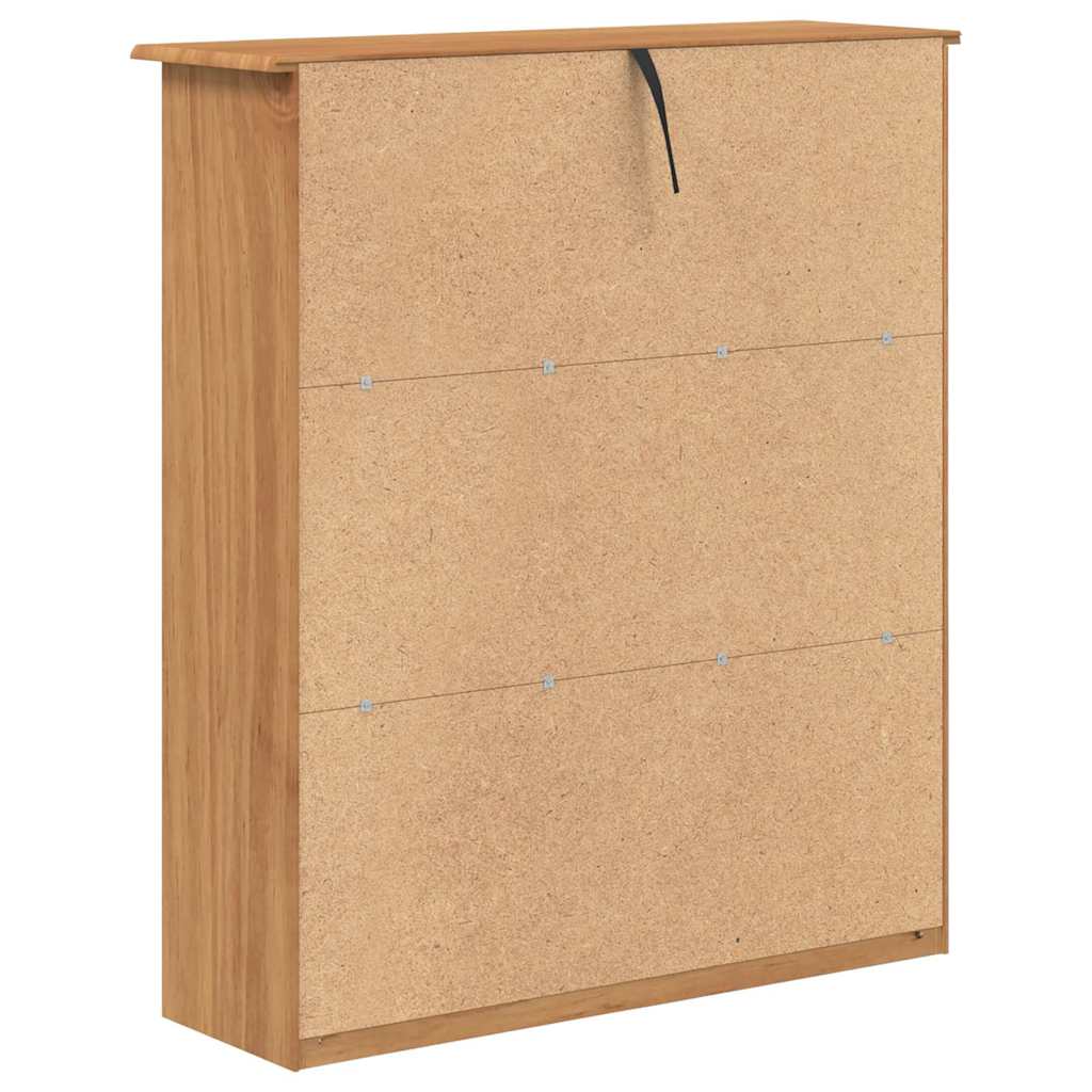 Gabbia ASKIM 91 x 30 x 104 cm Legno massiccio di pino