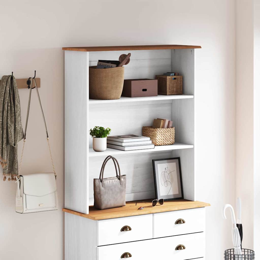 Gabbia ASKIM 91 x 30 x 104 cm Legno massiccio di pino