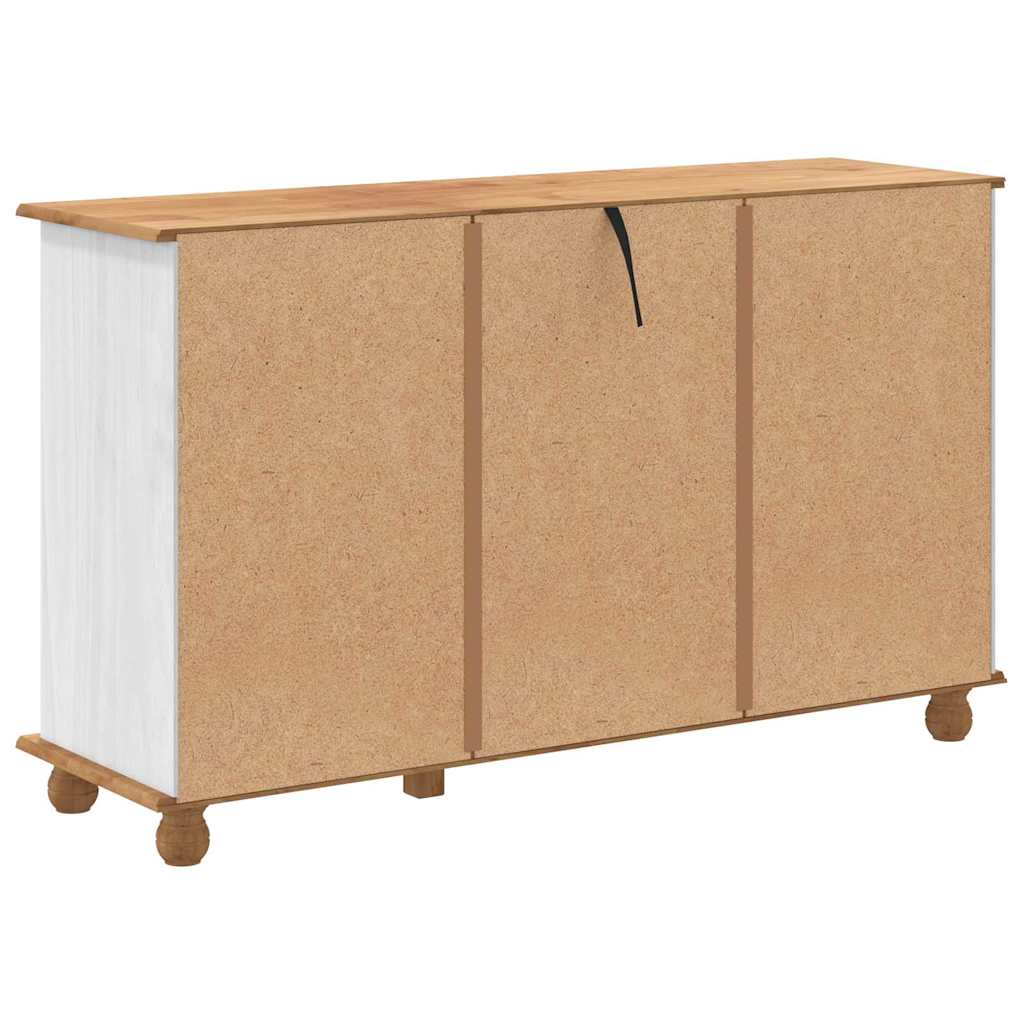 Cassettiera ASKIM Bianco 79 x 40 x 133,5 cm Pino massello | homemem39