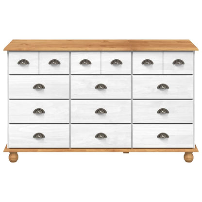 Cassettiera ASKIM Bianco 79 x 40 x 133,5 cm Pino massello