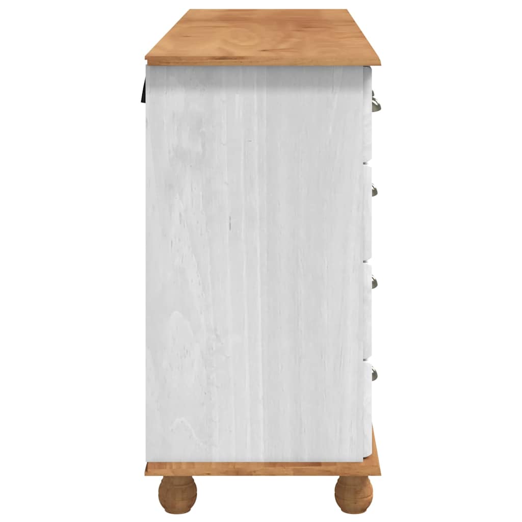 Cassettiera ASKIM Bianco 79 x 40 x 133,5 cm Pino massello | homemem39