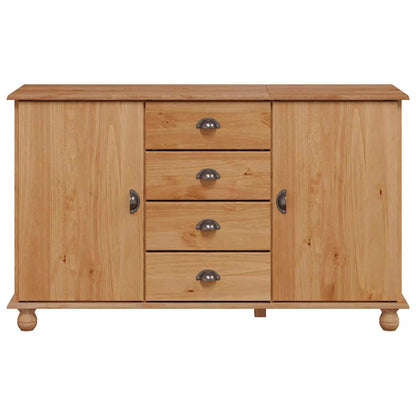Credenza con cassetto ASKIM Marrone 133.5 x 40 x 79 cm - homemem39