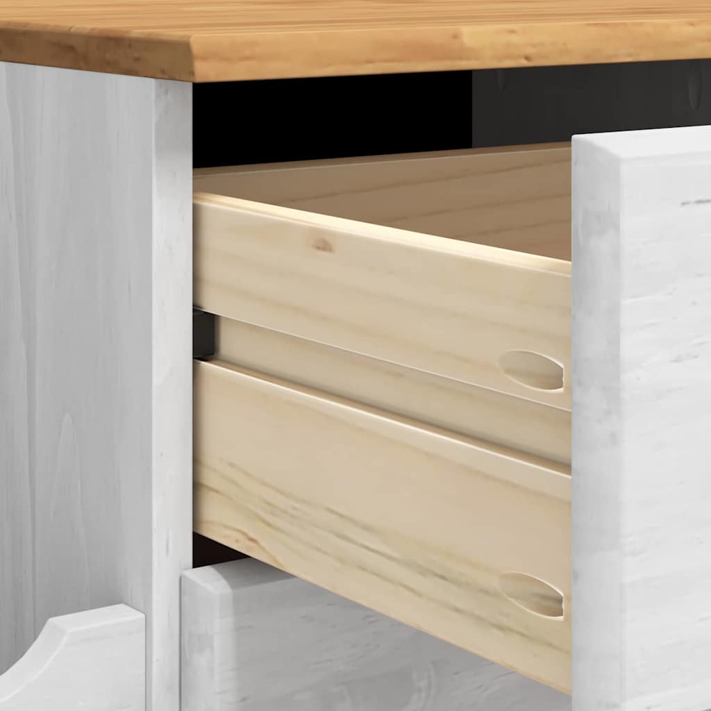 Panchina con contenitore ASKIM Bianco 100 x 39 x 62 cm | homemem39