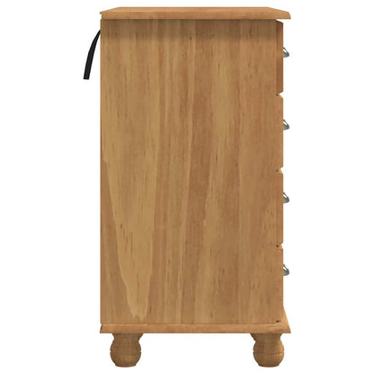 Scrivania ASKIM Marrone 95 x 40 x 75 cm Pino massello