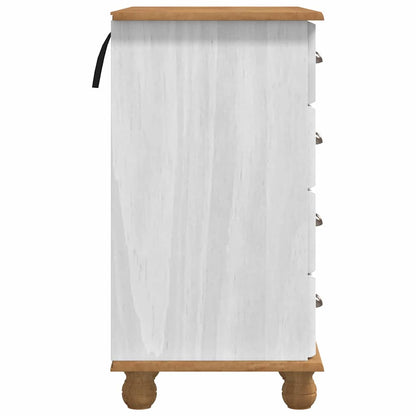 Scrivania ASKIM Bianco 95 x 40 x 75 cm Pino massello