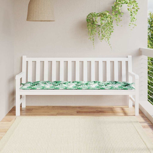 Cuscino per Panca a Foglie in Tessuto Oxford