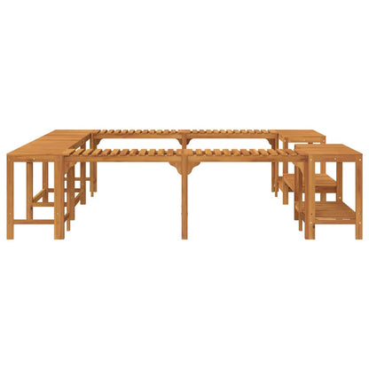 Circonferenza per Vasca Idromassaggio Marrone 230 x 230 cm | homemem39