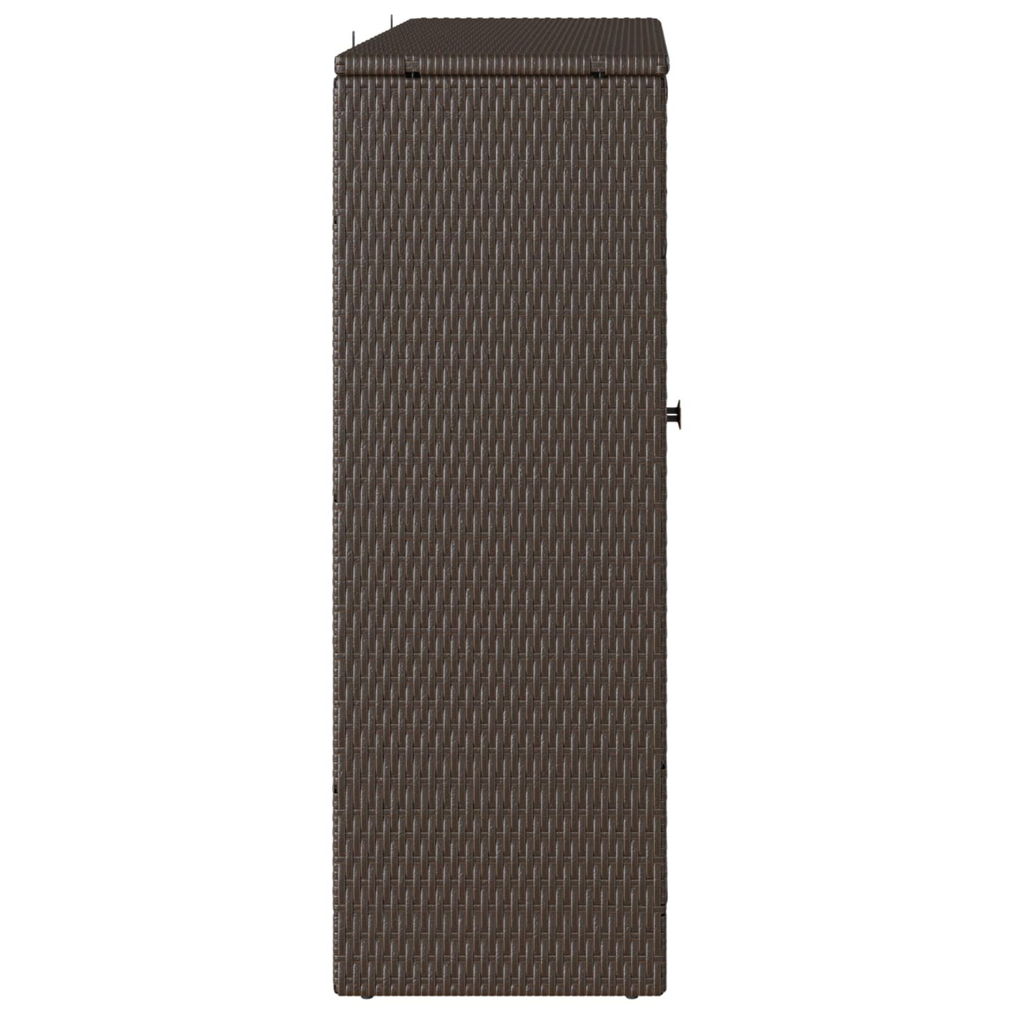 Armadio con lo scaffale Marrone 100 x 36 x 102 cm Rattan