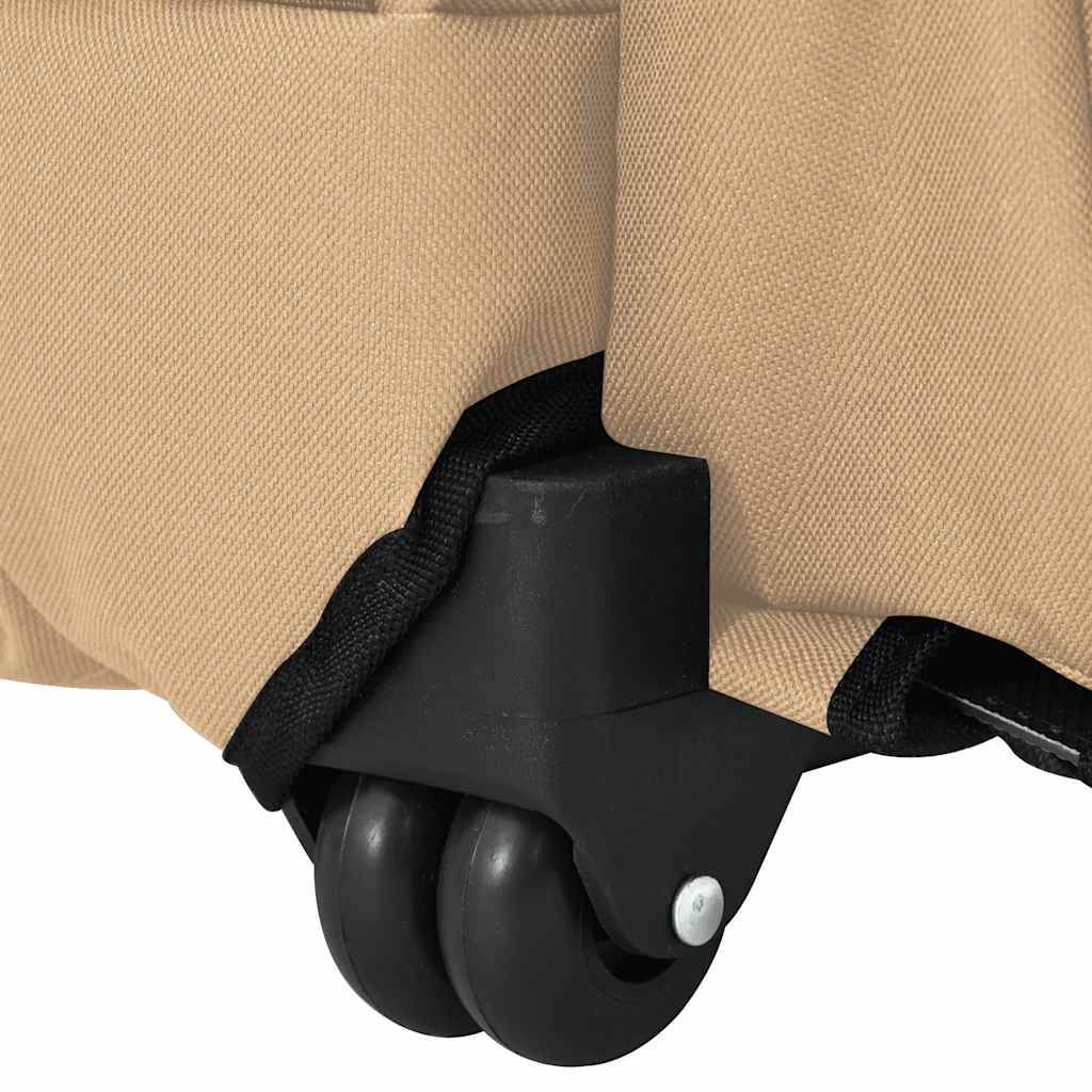 Carrello per Animali 3 in 1 Design Sabbia 48x32x57 cm Tessuto Oxford - homemem39