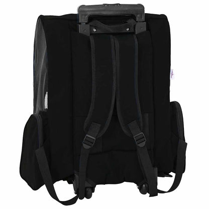 Carrello per Animali 3 in 1 Design Nero 48x32x(57-106) cm Tessuto Oxford | homemem39