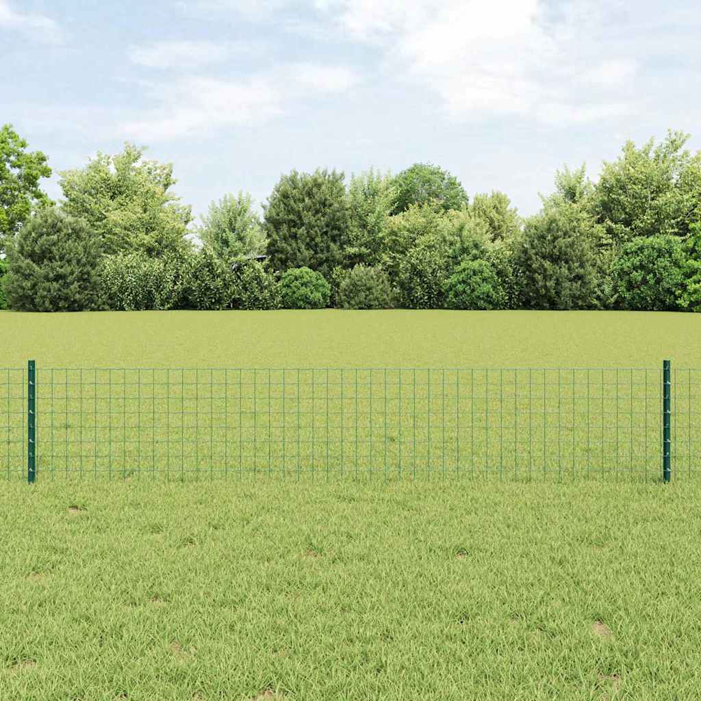 Palo per recinzione interrato 5 pcs Verde 80 cm