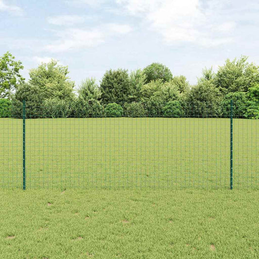 Palo per recinzione interrato 11 pcs Verde 140 cm