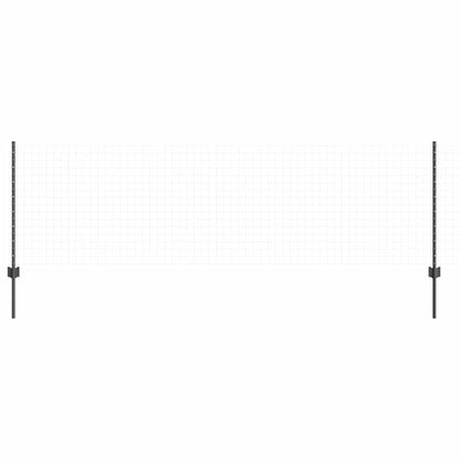 Palo della recinzione 11 pcs Grigio 80 cm Acciaio | homemem39