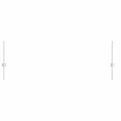 Palo della recinzione 5 pcs Argento 40 cm Acciaio | homemem39