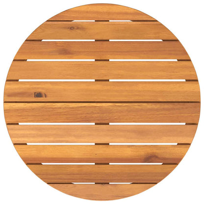 Set da pranzo da giardino a 3 pz in Legno Massello di Acacia