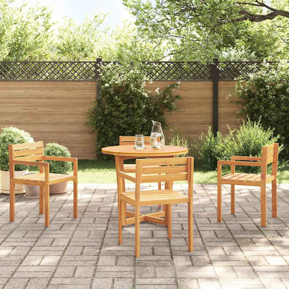 Set da pranzo da giardino da 5 pz in Legno Massello di Acacia | homemem39
