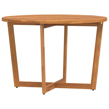 Set da pranzo da giardino da 5 pz in Legno Massello di Acacia