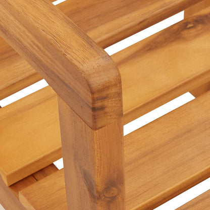 Set da pranzo da giardino da 5 pz in Legno Massello di Acacia