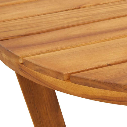 Set da pranzo da giardino da 5 pz in Legno Massello di Acacia