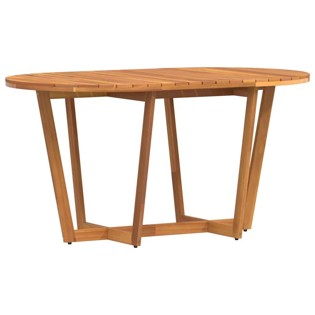 Set da pranzo da giardino da 5 pz in Legno Massello di Acacia