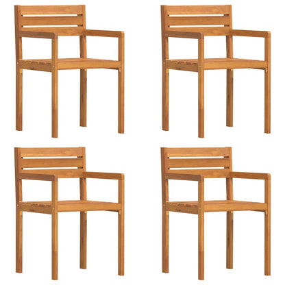 Set da pranzo da giardino da 5 pz in Legno Massello di Acacia