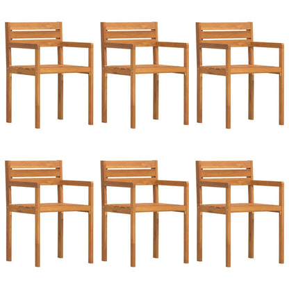 Set da pranzo da giardino da 7 pz in Legno Massello di Acacia | homemem39