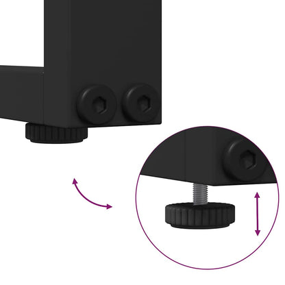 Set Divano da Giardino 2 pcs Grigio chiaro Acciaio - homemem39