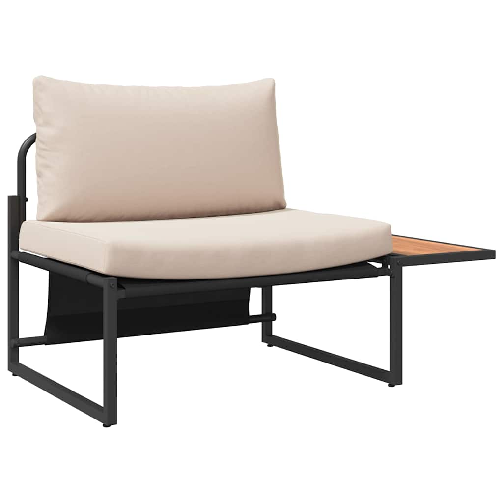 Set Divano da Giardino 2 pcs Talpa Acciaio - homemem39