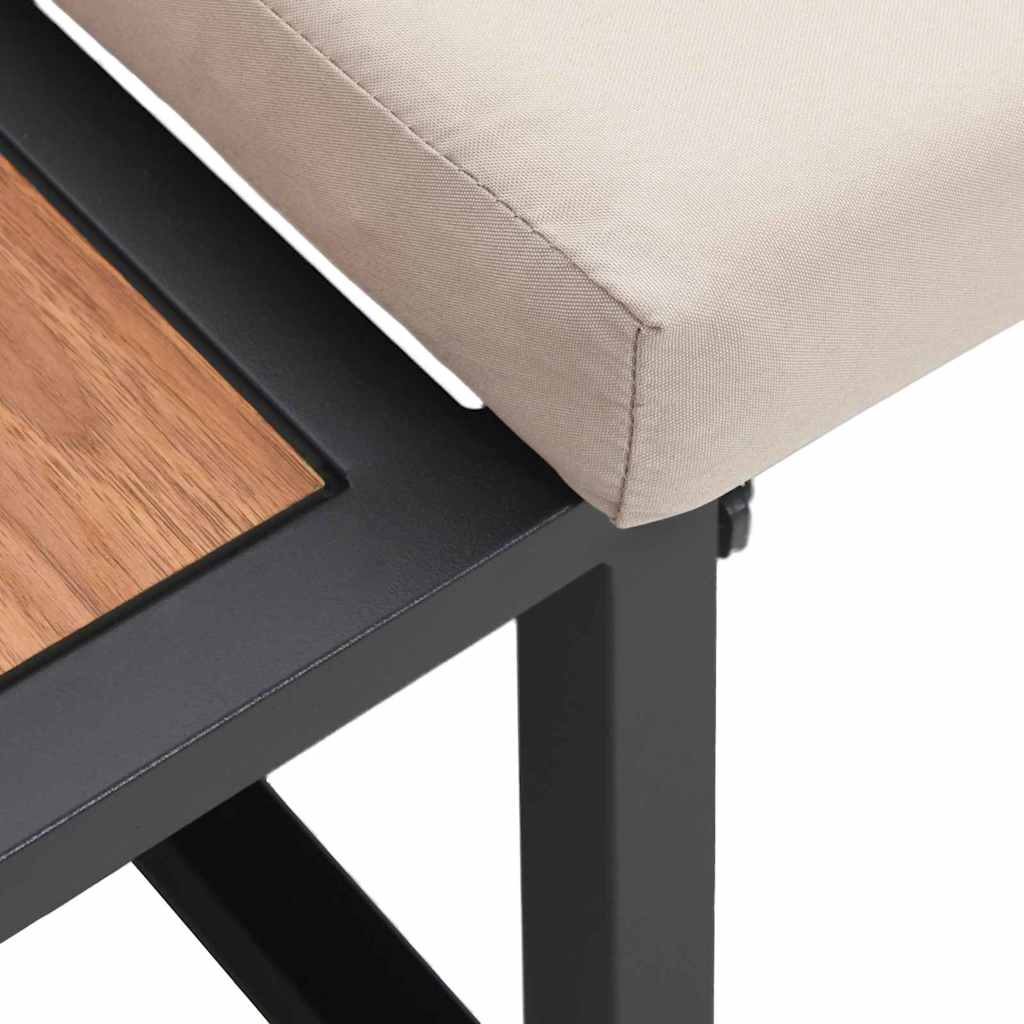 Divano da giardino Talpa 200,5 x 70 x 85,5 cm Acciaio | homemem39