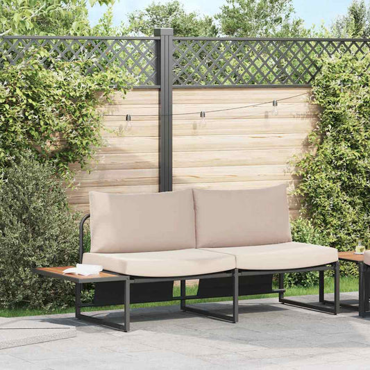 Divano da giardino Talpa 200,5 x 70 x 85,5 cm Acciaio