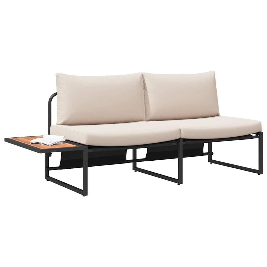 Divano da giardino Talpa 200,5 x 70 x 85,5 cm Acciaio | homemem39