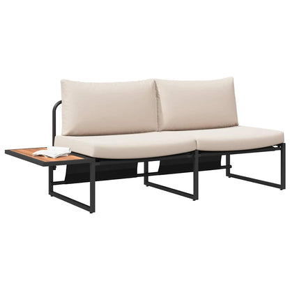 Divano da giardino Talpa 200,5 x 70 x 85,5 cm Acciaio | homemem39