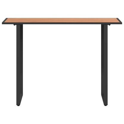 Tavolo da Giardino Marrone 100 x 55 x 70 cm legno