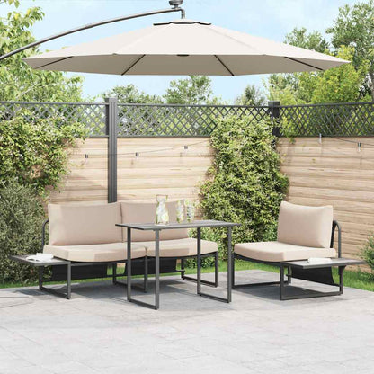 Tavolo da Giardino Grigio 100 x 55 x 70 cm legno