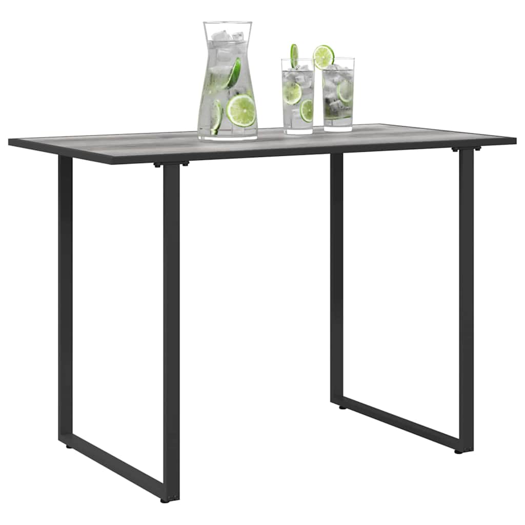 Tavolo da Giardino Grigio 100 x 55 x 70 cm legno