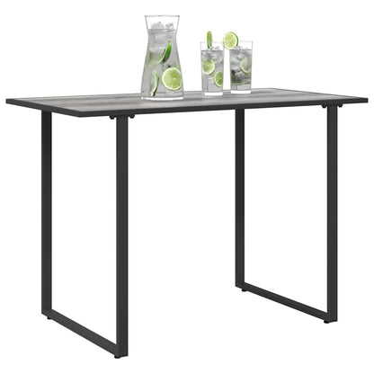 Tavolo da Giardino Grigio 100 x 55 x 70 cm legno