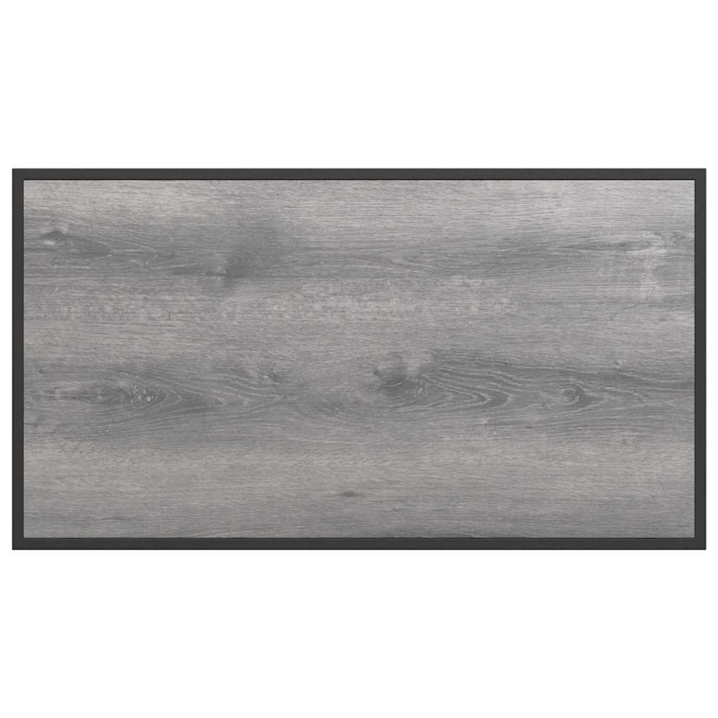 Tavolo da Giardino Grigio 100 x 55 x 70 cm legno