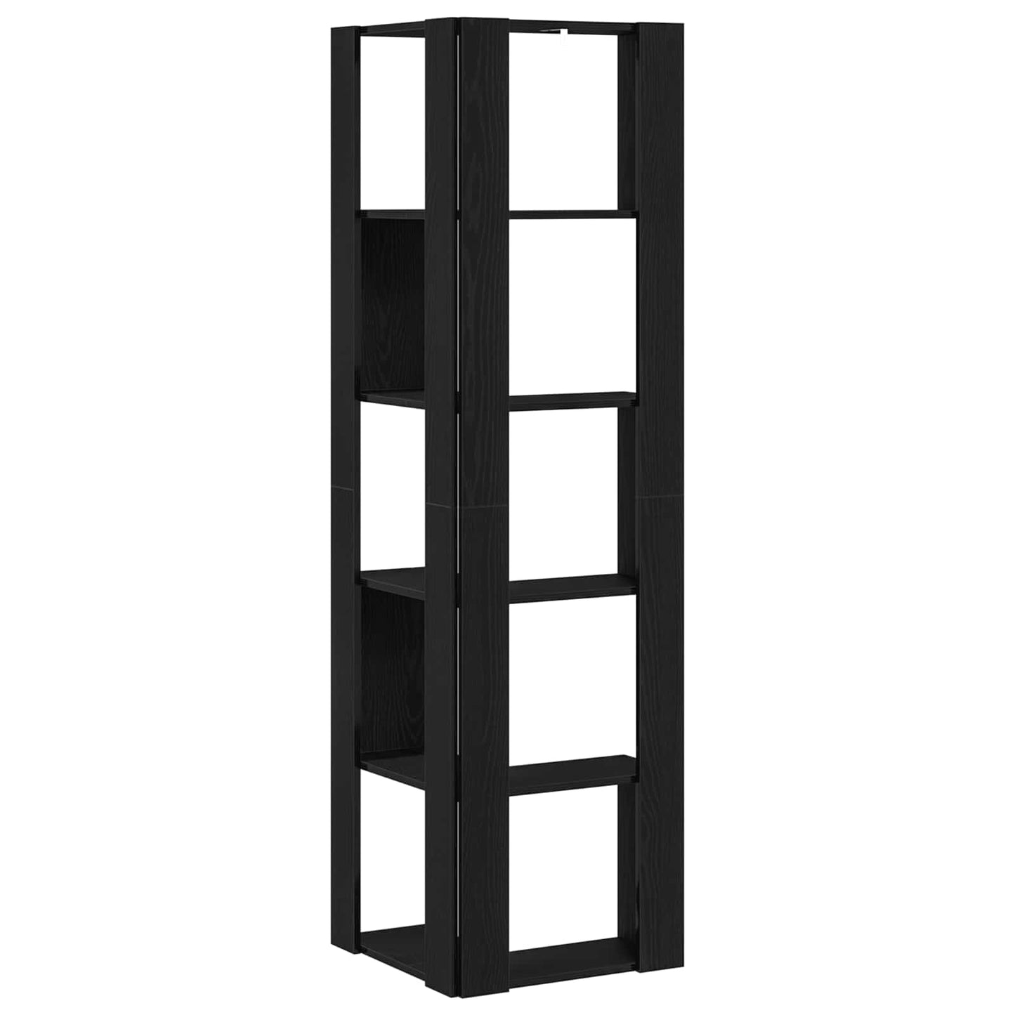 Libreria Rovere Nero 50 x 50 x 179 cm