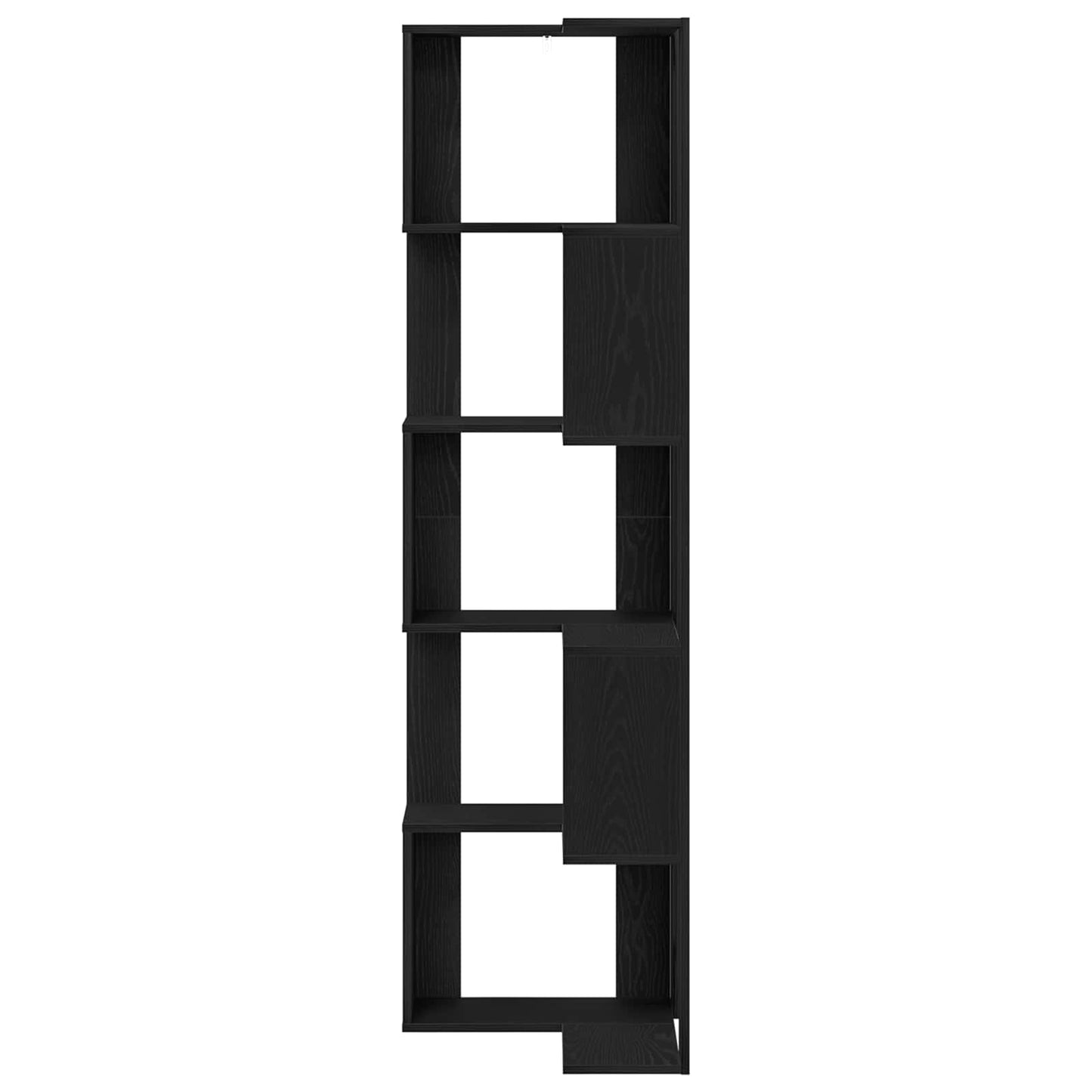 Libreria Rovere Nero 50 x 50 x 179 cm