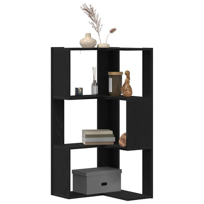 Libreria Rovere Nero 50 x 50 x102 cm