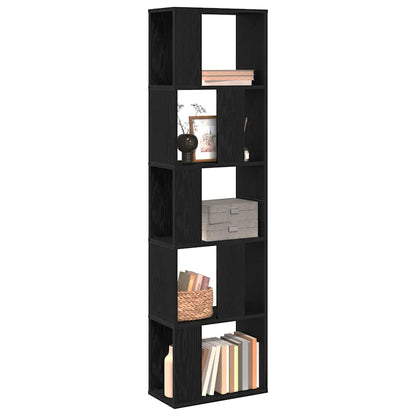 Libreria Rovere Nero 45 x 23,5 x 162,5 cm