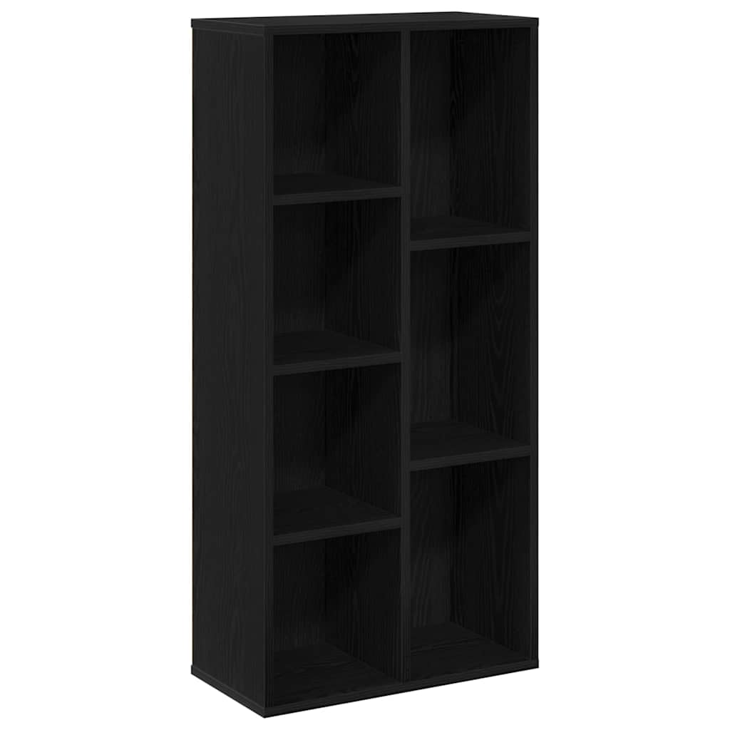 Libreria Rovere Nero 50 x 25 x 102 cm
