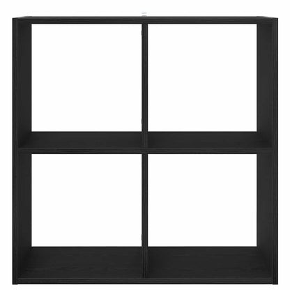 Scaffale Rovere nero 68,5 x 32 x 68,5 cm Legno multistrato